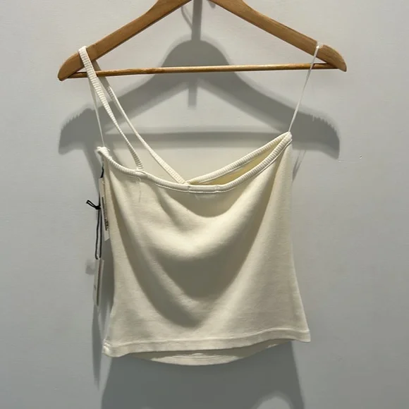 Lola Gathered Front Tank in Paste - Picture 3 of 3